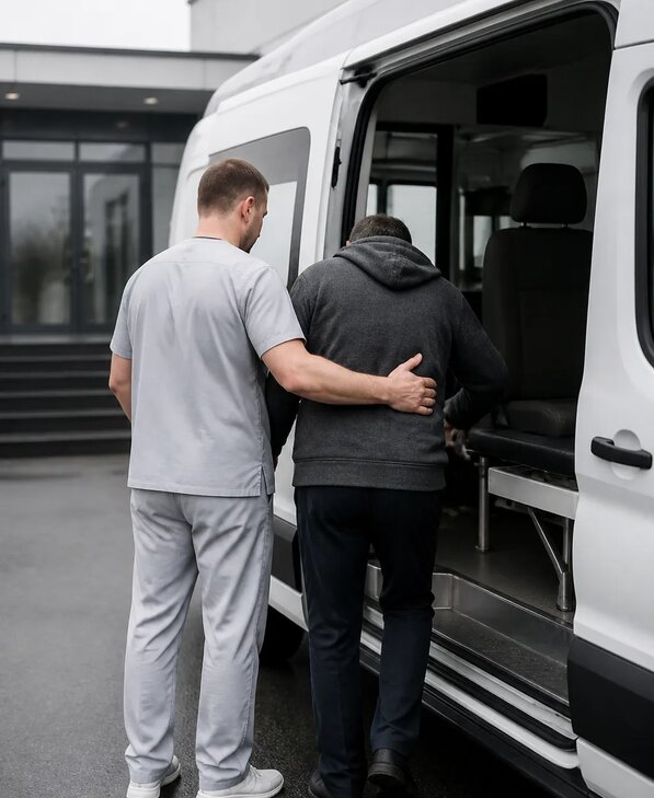 Организация медтранспортировки в Дзержинске от 5084 р. | Медзона