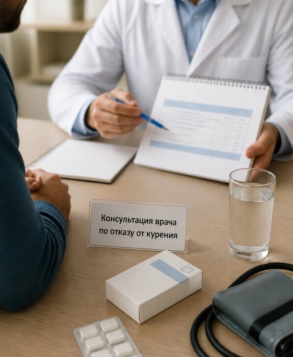 Консультация врача по отказу от курения для взрослых в Дзержинске